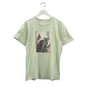 シュプリーム SUPREME KRS-One Tee プリント Tシャツ M ライトグリーン USA製 半袖 カットソー トップス ☆AA★ メンズ
