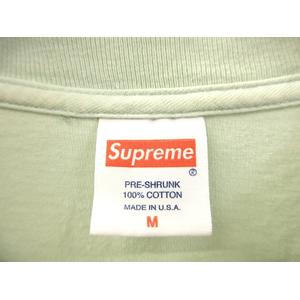 シュプリーム SUPREME KRS-One Tee プリント Tシャツ M ライトグリーン USA製 半袖 カットソー トップス ☆AA★ メンズ
