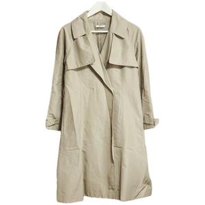 ダイアンフォンファステンバーグ DIANE von FURSTENBERG DVF STUDIO トレンチコート 4 コットン ベージュ 綿 長袖 アウター レディース