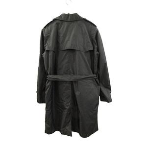 トラディショナルウェザーウェア Traditional Weatherwear ナイロントレンチコート キルティングライナー ブラック 44 メンズ