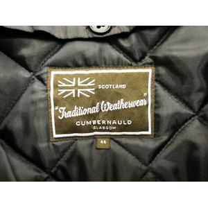 トラディショナルウェザーウェア Traditional Weatherwear ナイロントレンチコート キルティングライナー ブラック 44 メンズ