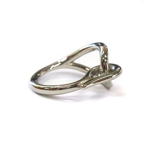 エルメス HERMES ジャンボ スカーフリング シルバー アクセサリー ☆AA