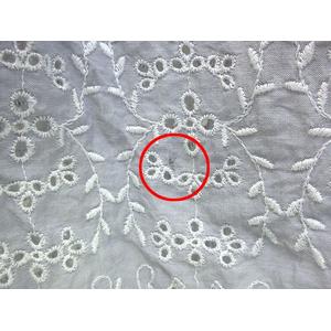 インゲボルグ INGEBORG ボタニカル刺繍ブラウス 2025AW グレー コットン 綿 トップス レディース INGEBORG - インゲボルグ INGEBORG ボタニカル刺繍ブラウス