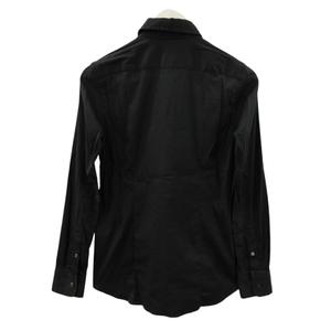 ラルフローレン RALPH LAUREN シャツ 長袖 レギュラーカラー ブラック 黒 7号 S トップス レディース