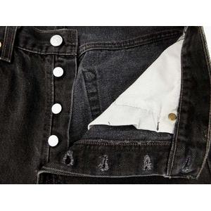 パンツ LEVI'S 6501-0660 FOR WOMEN BLACK DENIM LEVI'S(リーバイス) 90s デニムパンツ 501 米国製 ボタン裏544
