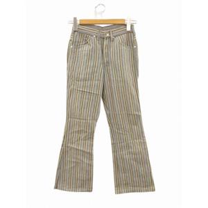 ラングラー WRANGLER 70s ストライプ フレアパンツ ベルボトム ヴィンテージ USA製 9/10 レディース