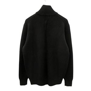 ノンネイティブ nonnative 24AW DWELLER HALF ZIP SWEATER MERINO SUPERFINE WOOL NN-K4503 ハーフジップ セーター メリノスーパーファインウール 2 黒 ブラック 長袖 ニット トップス メンズ