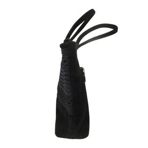 フェイラー FEILER ハンドバッグ トートバッグ シュニール織 ブラック