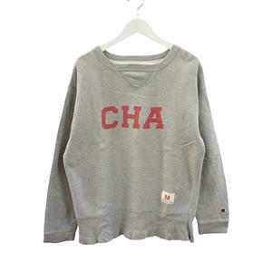 チャンピオン CHAMPION 前V 復刻 スウェット 長袖 CPS1130 M グレー トレーナー トップス メンズ