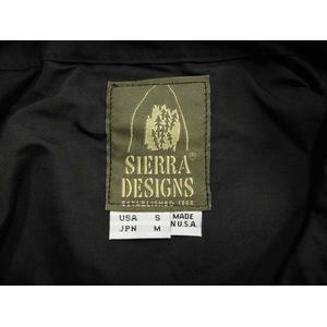シェラデザイン SIERRA DESIGNS アノラックパーカ 2002L USA製 M 黒