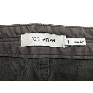 ノンネイティブ nonnative DWELLER 5P JEANS 02 C/P KATSURAGI STRETCH OVERDYED VW NN-P4113 ストレッチ カツラギ パンツ 1 グリーン系 デニムパンツ ジーンズ ボトムス メンズ