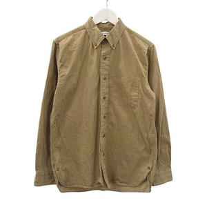 ノンネイティブ nonnative DWELLER B.D. SHIRT C/N HERRINGBONE NN-S4002 ボタンダウン シャツ 1 ベージュ系 長袖 トップス メンズ
