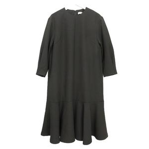 アドーア ADORE クリアボンディングワンピース 36 ブラック 黒 2024SS レディース