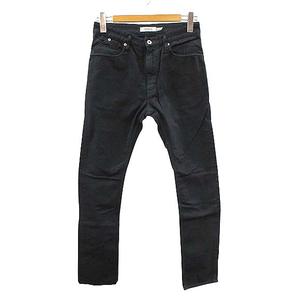 ノンネイティブ nonnative WELLER 5P JEANS USUAL FIT COTTON KATSURAGI OVERDYED NN-P3107 コットン カツラギ パンツ 0 ネイビー タイト ボトムス メンズ