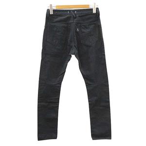 ノンネイティブ nonnative WELLER 5P JEANS USUAL FIT COTTON KATSURAGI OVERDYED NN-P3107 コットン カツラギ パンツ 0 ネイビー タイト ボトムス メンズ