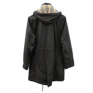 バーバリーブラックレーベル BURBERRY BLACK LABEL モッズコート M 