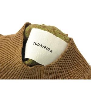 トゥデイフル TODAYFUL ジャガードパイピングベスト F ブラウン系 Jacquard Piping Vest トップス ニット レディース