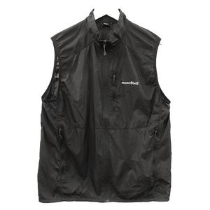 モンベル Montbell ウインドブラストベスト XL ブラック 黒 トップス ナイロン 1103326 メンズ