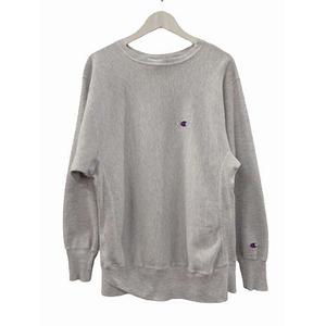 チャンピオン CHAMPION 90s リバースウィーブ スウェット トレーナー USA製 刺繍ロゴ グレー L ヴィンテージ メンズ