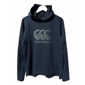 カンタベリー CANTERBURY プルオーバー パーカー M ネイビー 長袖 トップス メンズ