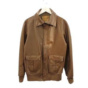 ノンネイティブ nonnative レザージャケット ブルゾン 革ジャン 2 茶色