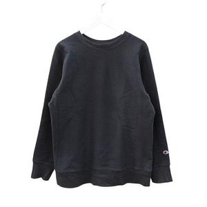 チャンピオン CHAMPION Reverse Weave C5-A001 リバースウィーブ 単色タグ 復刻 USA製 スウェット L ネイビー 長袖 トレーナー トップス メンズ