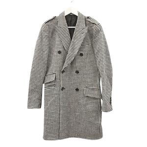 ドルチェ&ガッバーナ ドルガバ DOLCE&GABBANA ダブル コート 千鳥格子