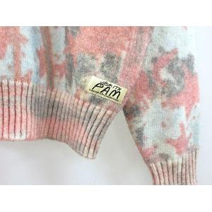 【中古】パークスアンドミニ パム P.A.M PERKS AND MINI ニット 総柄 アルパカ混 2025AW マルチカラー パークスアンドミニ パム P.A.M PERKS AND MINI ニット 総柄 アルパカ