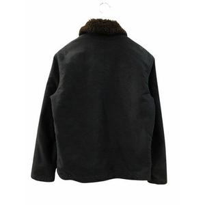 アルファ ALPHA N-1 DECK JACKET デッキジャケット 20521 黒 ブラック L ジップアップ アウター メンズ