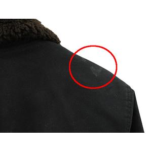 アルファ ALPHA N-1 DECK JACKET デッキジャケット 20521 黒 ブラック L ジップアップ アウター メンズ