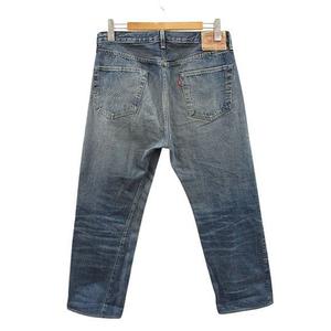 リーバイス ビンテージ クロージング LEVI'S VINTAGE CLOTHING LVC 501XX 1955モデル 復刻 日本製 デニムパンツ 32 インディゴブルー USED加工 ストレート ジーンズ ボトムス メンズ