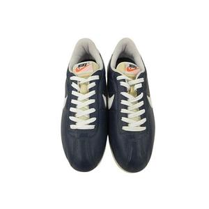 ナイキ NIKE 90s 96年製 レザー コルテッツ LEATHER CORTEZ スニーカー 27 紺 白 ヴィンテージ シューズ メンズ