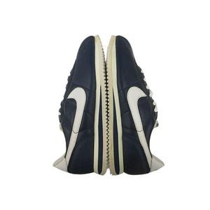 ナイキ NIKE 90s 96年製 レザー コルテッツ LEATHER CORTEZ スニーカー 27 紺 白 ヴィンテージ シューズ メンズ