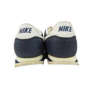 ナイキ NIKE 90s 96年製 レザー コルテッツ LEATHER CORTEZ スニーカー 27 紺 白 ヴィンテージ シューズ メンズ