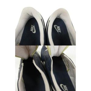 ナイキ NIKE 90s 96年製 レザー コルテッツ LEATHER CORTEZ スニーカー 27 紺 白 ヴィンテージ シューズ メンズ