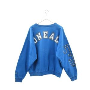 リーボック Reebok 90s シャキール オニール スウェット バックプリントトレーナー USA製 ブルー メンズ