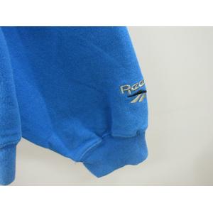 リーボック Reebok 90s シャキール オニール スウェット バックプリントトレーナー USA製 ブルー メンズ