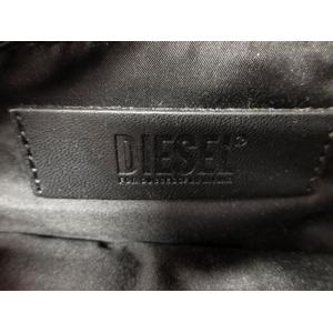 ディーゼル DIESEL コーティングキャンバス ショルダーバッグ 黒 