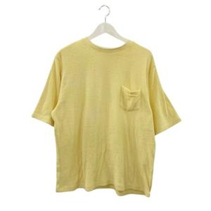 ロンハーマン Ron Herman Tシャツ パイル地 半袖 黄色 イエロー S トップス メンズ