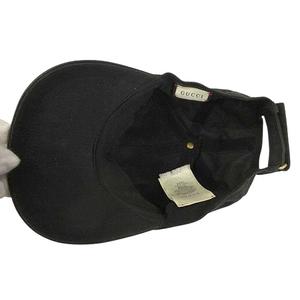 グッチ GUCCI WORLD WIDE CAP ワールドワイド キャップ 帽子 黒 ブラック ヘッドウェア ☆AA★ メンズ レディース