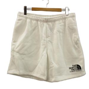 未使用品 ザノースフェイス THE NORTH FACE M COORDINATES SHORT ハーフパンツ スウェット ショーツ XL ホワイト 白 ボトムス メンズ