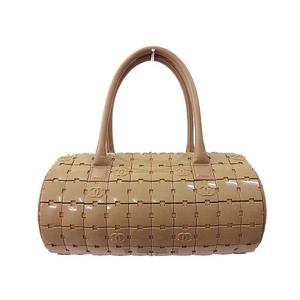 シャネル CHANEL パズル ハンドバッグ ミニ ロール ボストンバッグ 筒 