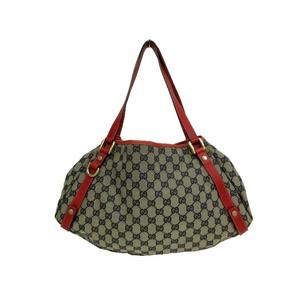 グッチ GUCCI 130736 アビー GGキャンバス トートバッグ レザー×GG柄 