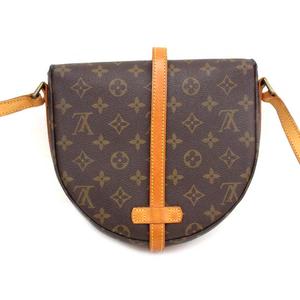 LOUIS VUITTON ショルダーバッグ モノグラム シャンティ GM 茶