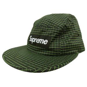 supreme 2-tone ripstop camp cap ブラック