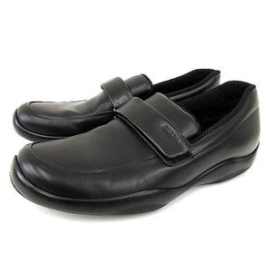 プラダスポーツ PRADA SPORT レザー シューズ ベルクロ ローファー 37 