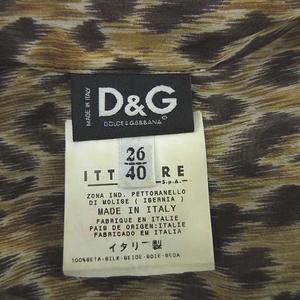 ディー&ジー ドルガバ ドルチェ&ガッバーナ D&G レオパード
