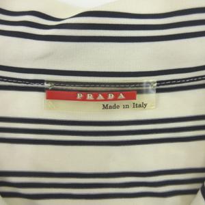 プラダスポーツ PRADA SPORT ポロシャツ ボーダー 半袖