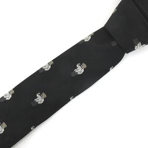 Polo Ralph Lauren ポロベア　シルク　ブラックネクタイ ラルフローレン RALPH LAUREN シルク100% ポロベア 刺繡
