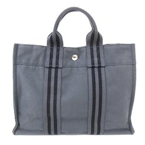 エルメス HERMES フールトゥ PM トートバッグ キャンバス ハンドバッグ